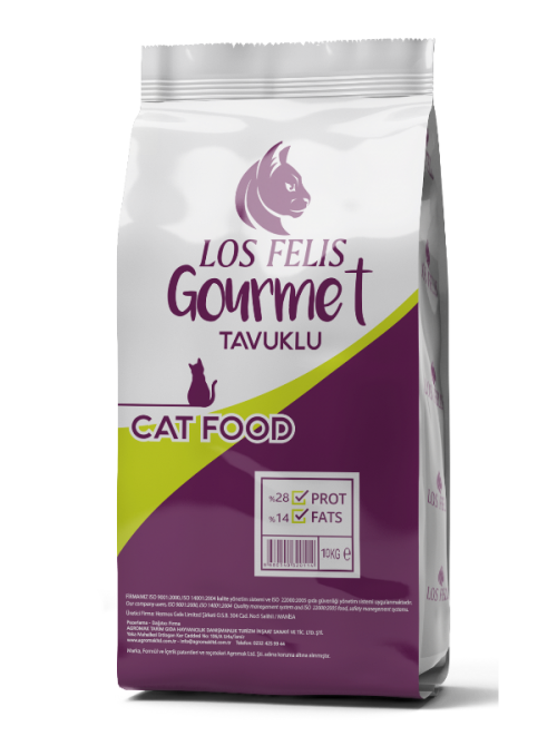 Los Felis Gourmet (10 kg.) Kedi Maması Mamacı
